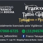 Logo marca do serviço FRANCO TATTOO