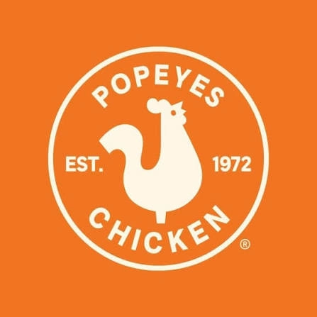 Logo marca da unidade POPEYES LOUISIANA KITCHEN