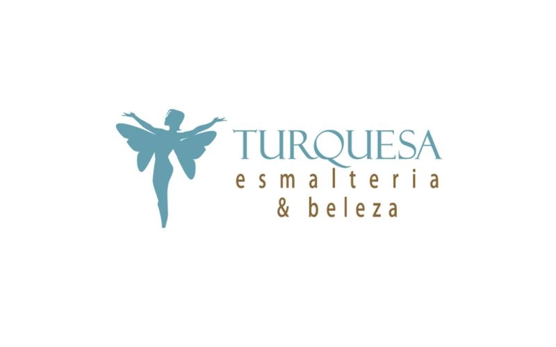 Logo marca da unidade TURQUESA ESMALTERIA & BELEZA