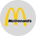 Logo marca do serviço MC DONALDS